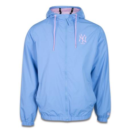 JAQUETA CORTA VENTO (WINDBREAKER) MLB NEW YORK YANKEES SAZONAL QUAD PRETO AZUL CHUMBO MARINHO New Era é ruim? JAQUETA CORTA VENTO (WINDBREAKER) MLB NEW YORK YANKEES SAZONAL QUAD PRETO AZUL CHUMBO MARINHO New Era é boa?