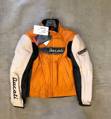 jaqueta de couro masculina dainese