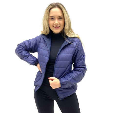 jaqueta feminina puffer com capuz