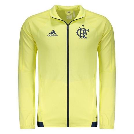 Jaqueta de Treino Flamengo Adidas Amarela 2017 Menor preço em Jaqueta de Treino Flamengo Adidas Amarela 2017