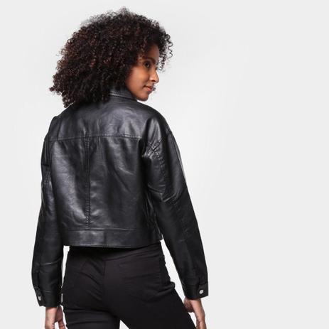 jaqueta de rock feminina