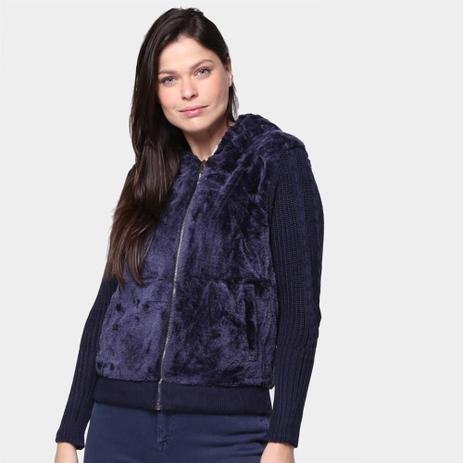 jaqueta de rock feminina