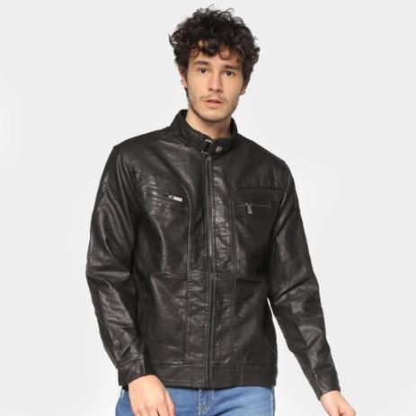 jaqueta pu masculina