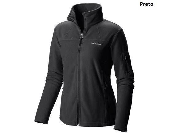jaqueta fleece columbia feminina