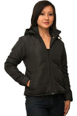 jaqueta feminina com capuz removivel