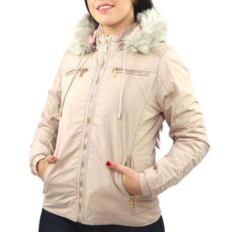 jaqueta feminina dupla face