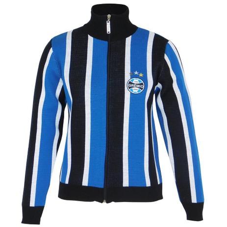 jaqueta listrada feminina