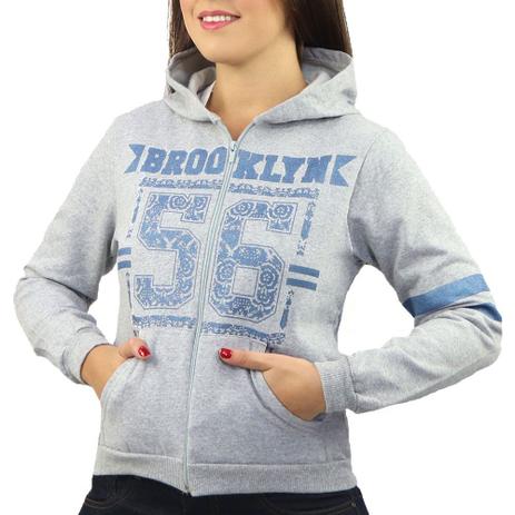 jaqueta jeans flanelada