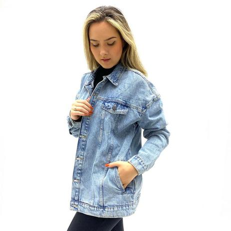 blusa jeans feminina hering