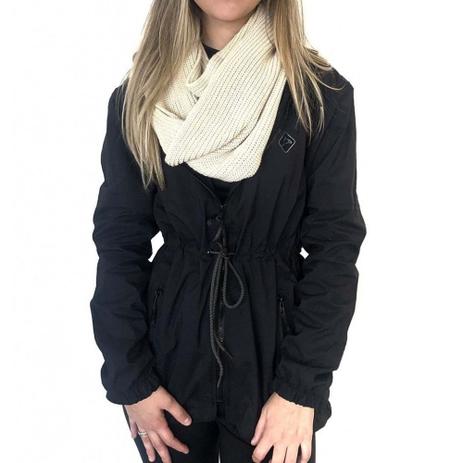 jaqueta impermeavel preta