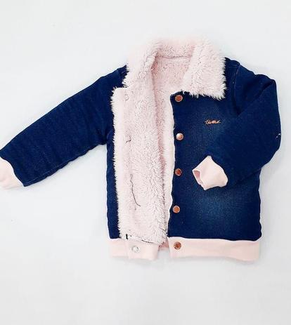 casaco jeans infantil