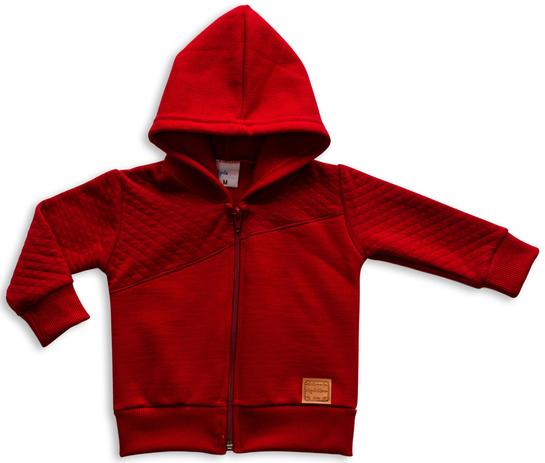 jaqueta vermelha infantil