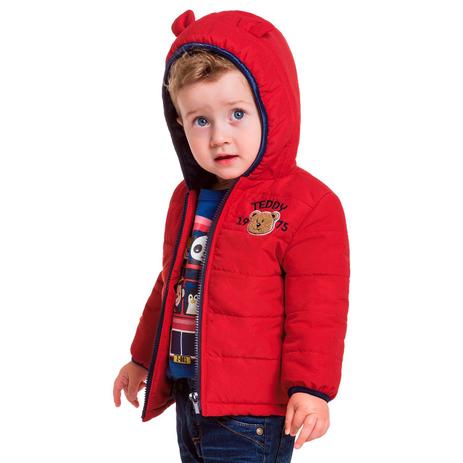 Jaqueta Infantil Masculina Kyly Microfibra Menor preço em Jaqueta Infantil Masculina Kyly Microfibra