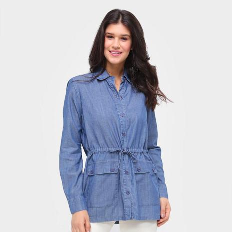 parka feminina jeans