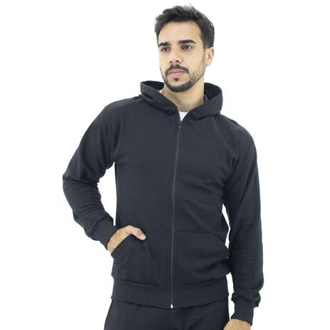 Jaqueta Masculina Lisa Básica Moletom Flanela - Zafina é boa?