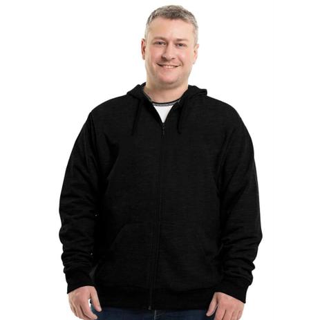 jaqueta preta basica masculina