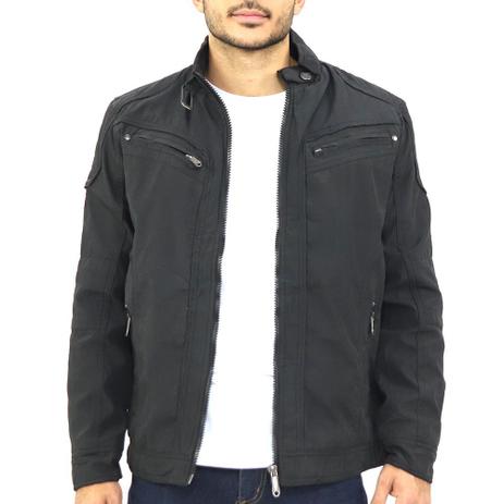 jaqueta masculina em sarja com forro