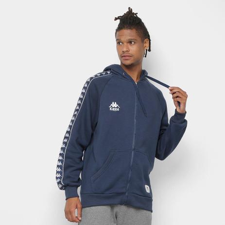 Jaqueta Moletom Kappa Authentic Lifestyle 18 Masculina Menor preço em Jaqueta Moletom Kappa Authentic Lifestyle 18 Masculina