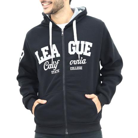 mens heavy zipper moletom com capuz