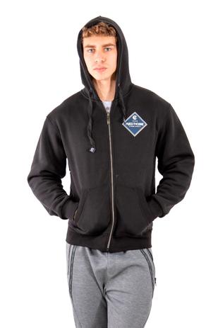 red fleece moletom com capuz mens