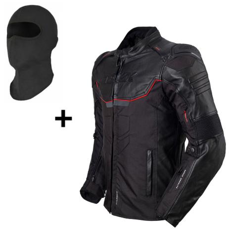 Menor preço em Jaqueta Motoqueiro Couro Texx Falcon V2 Masculina Esportiva