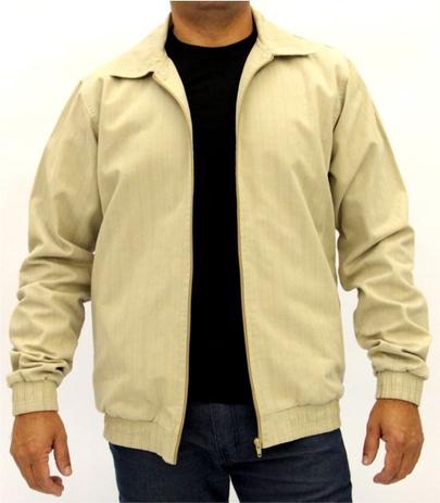 jaqueta masculina bege