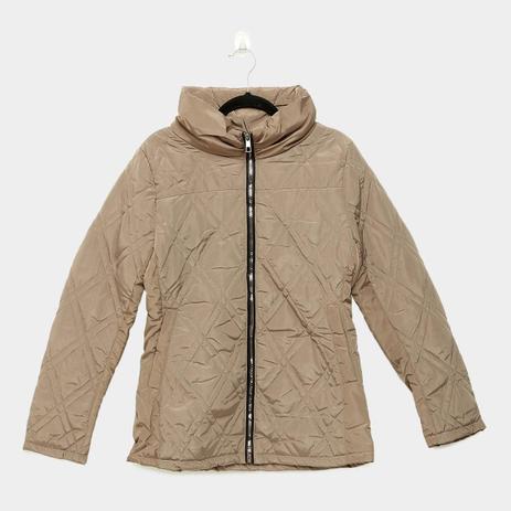 jaqueta feminina nylon matelasse