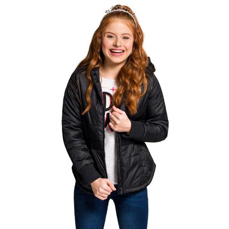 jaqueta de microfibra feminina