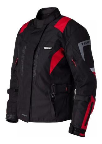 jaqueta feminina vermelha