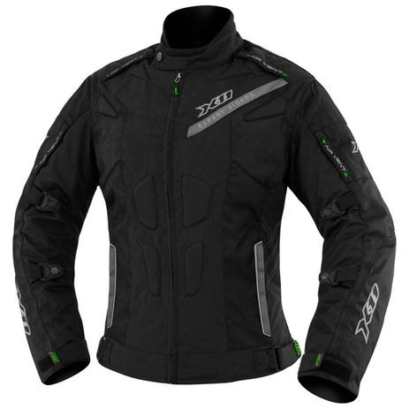 jaqueta nylon preta feminina