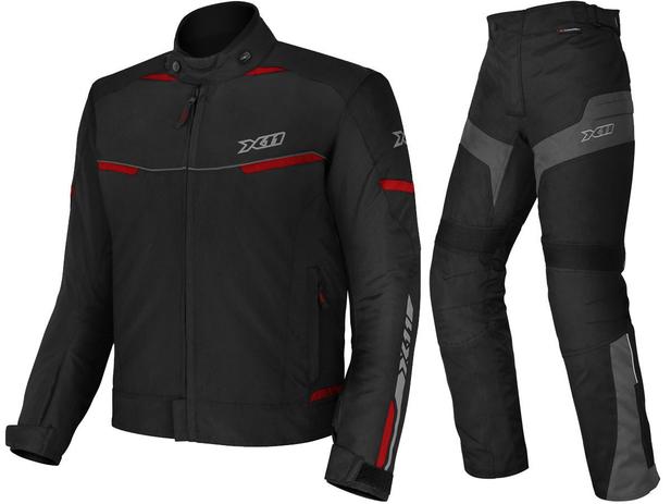 jaqueta x11 vermelha