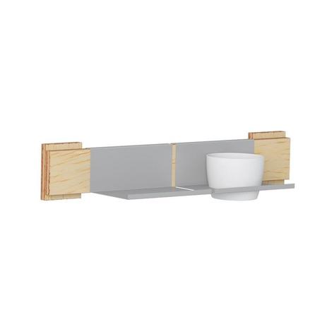 Jardim Vertical Green 1001 2 Prateleiras 1 Vaso Natural - BE Mobiliário Menor preço em Jardim Vertical Green 1001 2 Prateleiras 1 Vaso Natural - BE Mobiliário