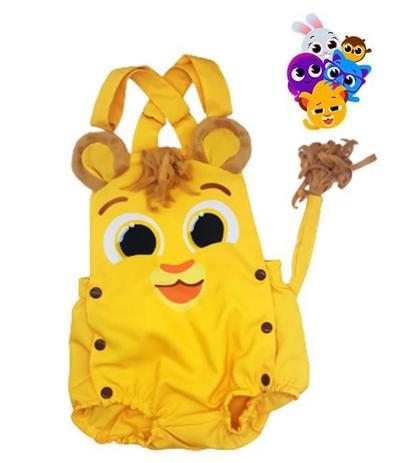 Jardineira Body Romper Bolofofo Leão Amarelo - PHOTOK Menor preço em Jardineira Body Romper Bolofofo Leão Amarelo - PHOTOK