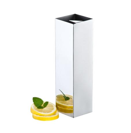 Jarra em Inox Quadrada com Grelha Única 1,5L - Riva Ritratto Menor preço em Jarra em Inox Quadrada com Grelha Única 1,5L - Riva Ritratto