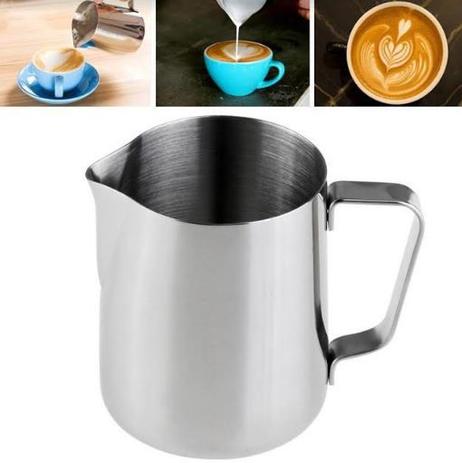 Jarra Leiteira Cremeira Pitcher Inox 600ml Barista - Ag Menor preço em Jarra Leiteira Cremeira Pitcher Inox 600ml Barista - Ag