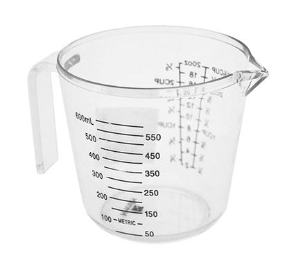 Jarra Medidora Acrílico 600 ml - Utifácil Menor preço em Jarra Medidora Acrílico 600 ml - Utifácil
