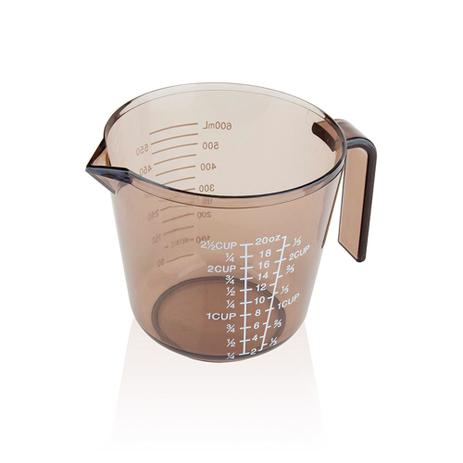 Jarra medidora Ou 600ml fumê Menor preço em Jarra medidora Ou 600ml fumê