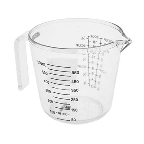 Jarra para Medir Receitas Jarra Medidora 600 ml mede ml, cup e oz - HK - Carisma Menor preço em Jarra para Medir Receitas Jarra Medidora 600 ml mede ml, cup e oz - HK - Carisma