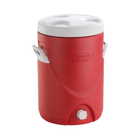 Jarra Térmica 18 Litros Coleman com Dreno 5 Gallon Vermelha 110130001044 Menor preço em Jarra Térmica 18 Litros Coleman com Dreno 5 Gallon Vermelha 110130001044