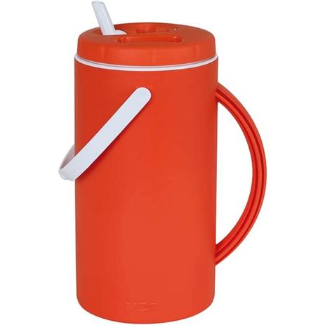 Jarra Térmica Nativa 2,5 Litros Laranja com Alça e Bico Flip - MOR Menor preço em Jarra Térmica Nativa 2,5 Litros Laranja com Alça e Bico Flip - MOR