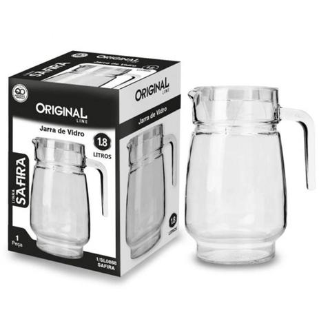 Jarra Vidro 1.85 L Safira Original Line Menor preço em Jarra Vidro 1.85 L Safira Original Line