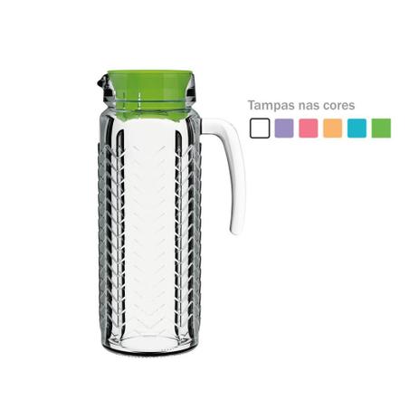 Jarra Zumba 1,2L c/ Tampa Plástica Sortida SM Menor preço em Jarra Zumba 1,2L c/ Tampa Plástica Sortida SM