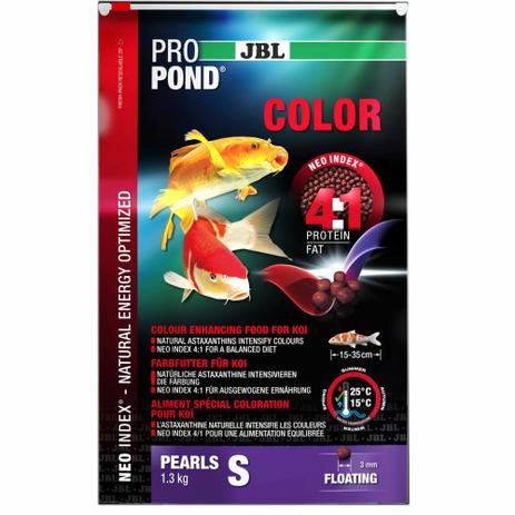 Jbl propond color s 1,3kg ração p/ carpas e kinguios de lagos - un Menor preço em Jbl propond color s 1,3kg ração p/ carpas e kinguios de lagos - un