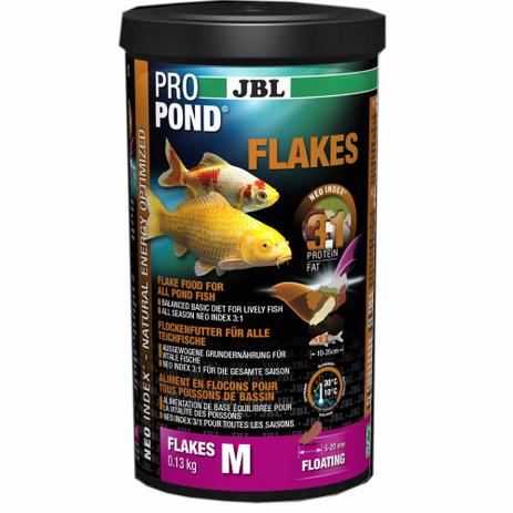 Jbl propond flakes m 130g ração p/ carpas e kinguios de lagos - un Menor preço em Jbl propond flakes m 130g ração p/ carpas e kinguios de lagos - un