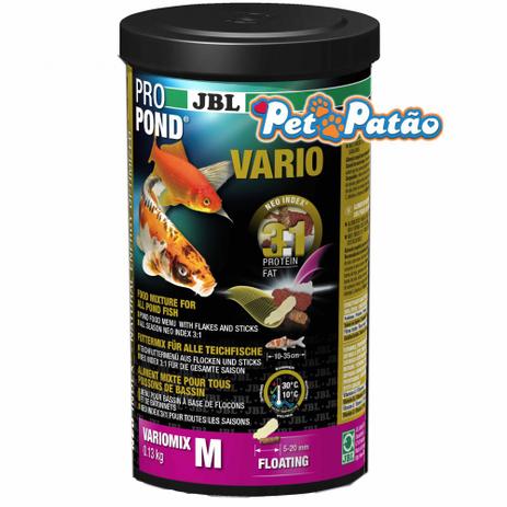 Jbl propond vario 130g ração variada p/ carpas e kinguios de lagos - un Menor preço em Jbl propond vario 130g ração variada p/ carpas e kinguios de lagos - un