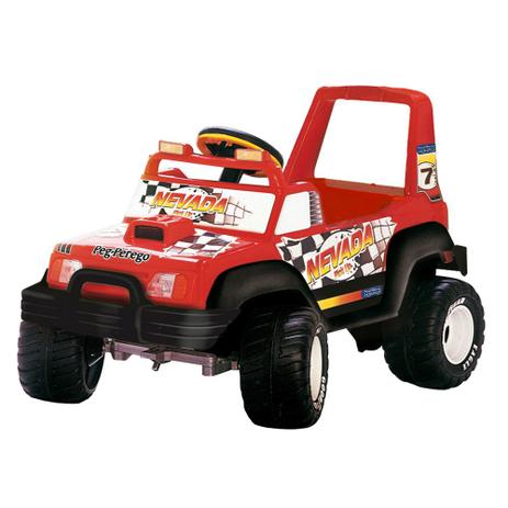 Jeep Nevada Pick up Vermelho 6V - Peg-Perego - Burigotto Menor preço em Jeep Nevada Pick up Vermelho 6V - Peg-Perego - Burigotto
