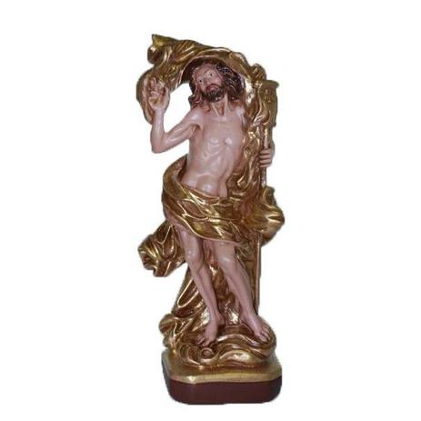 Jesus Ressuscitado 30cm Em Gesso Imagens Januzzi Imagens De Santos Magazine Luiza