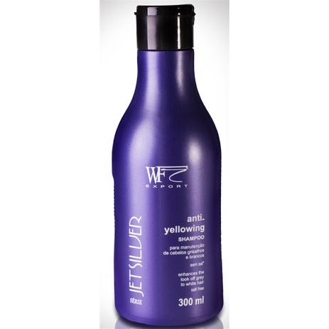 Jet silver - shampoo anti yellowing wf cosmeticos 300ml - Wf cosméticos Menor preço em Jet silver - shampoo anti yellowing wf cosmeticos 300ml - Wf cosméticos