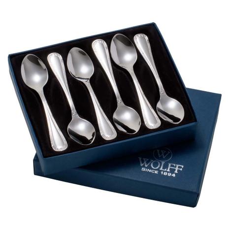 Jg 6Pc Colher P/Café De Aço Inox Croisé - F9-8620 - Wolff Menor preço em Jg 6Pc Colher P/Café De Aço Inox Croisé - F9-8620 - Wolff
