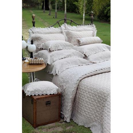 Jg Cama Queen Size 2,70m x 2,40m Dubai Percal 400 Fios - Marken fassi Menor preço em Jg Cama Queen Size 2,70m x 2,40m Dubai Percal 400 Fios - Marken fassi